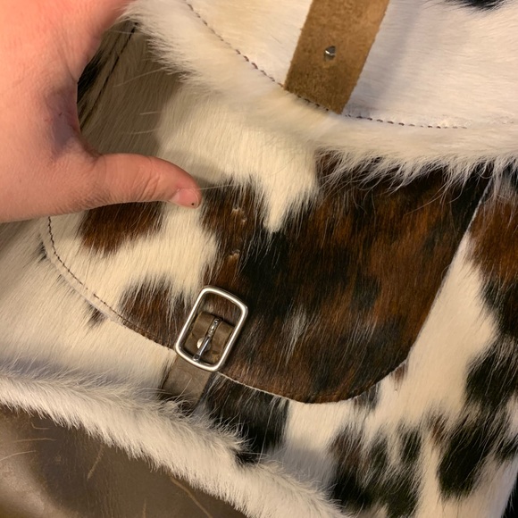 Cowhide backpack - Picture 7 of 8